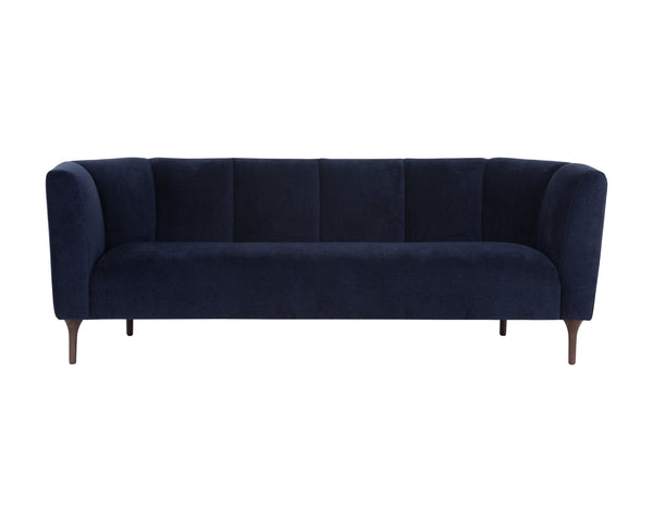 Sunpan Magnolia Sofa - Contemporary Design with Solid Oak Legs to Elevate Your Living Space Elegantly Danny Navy