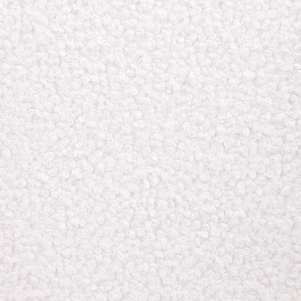 English Elm Notting Cream Bouclé Upholstered Dining Arm Chair Set of 2 — Mid‑Century Modern Texture, Open C-Back Elegance B062P299819