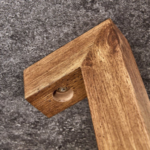 English Elm Modern Gray Texture MDF Round Coffee Table 31.4" – Retro Cross-Leg Design, Thick Top, Sturdy, Sleek Decor W1151P209822