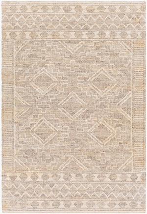 Surya Cadence 2' X 3' Handmade Jute Rug - Global Style, Durable No-pile Design, Easy Maintenance, India-made Brown Jute Cec2301-23