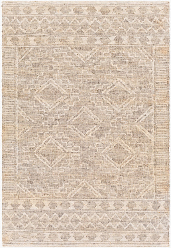 Surya Cadence 2' X 3' Handmade Jute Rug - Global Style, Durable No-pile Design, Easy Maintenance, India-made Brown Jute Cec2301-23
