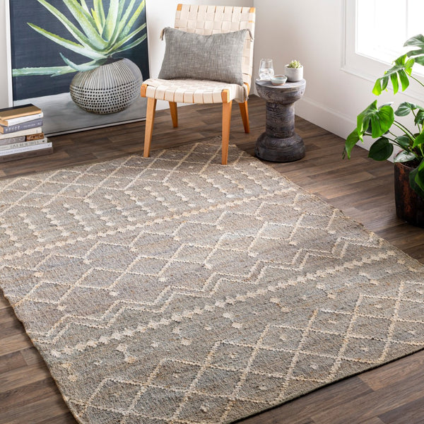 Surya Cadence 2' X 3' Handmade Jute Rug - Global Style, Durable No-pile Design, Easy Maintenance, India-made Brown Jute Cec2304-268