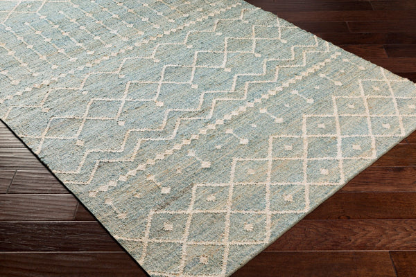 Surya Cadence 2' X 3' Handmade Jute Rug - Global Style, Durable No-pile Design, Easy Maintenance, India-made Dusty Sage Jute Cec2305-268