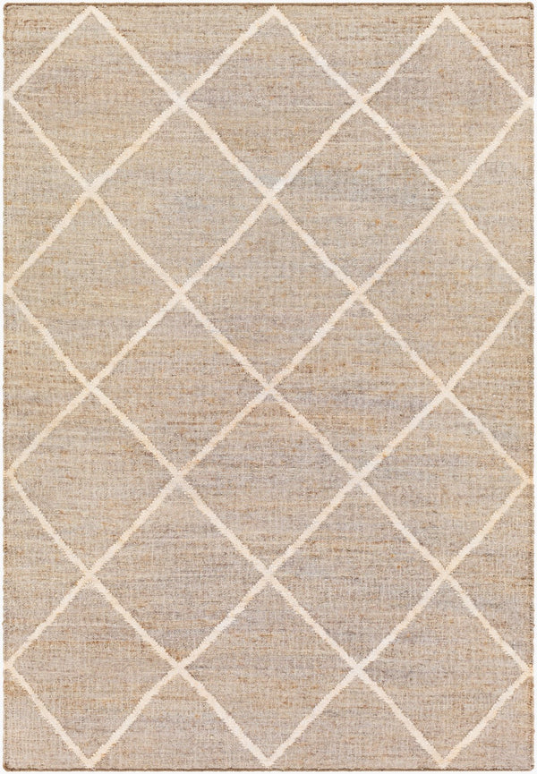 Surya Cadence 2' X 3' Handmade Jute Rug - Global Style, Durable No-pile Design, Easy Maintenance, India-made Brown Jute Cec2310-23