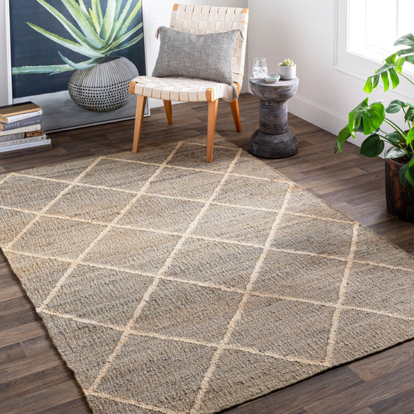 Surya Cadence 2' X 3' Handmade Jute Rug - Global Style, Durable No-pile Design, Easy Maintenance, India-made Brown Jute Cec2310-23