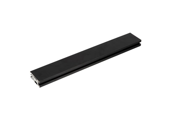 English Elm Top Rail Stainless Steel Shower Door Track with Buffer for Frameless Bathroom Systems W1573P232544