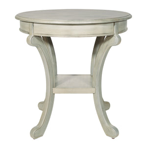 OSP Home Furnishings Vermont Accent Table Antique Greystone