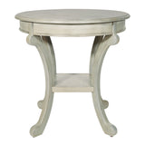 OSP Home Furnishings Vermont Accent Table Antique Greystone