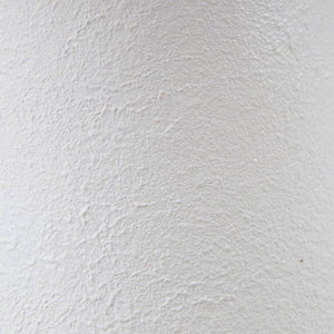 English Elm Textured Ceramic Table Lamp with Fluted Fabric Shade White for Cozy Ambient Lighting, 21"H Decor B035P264542