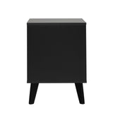 Hans Mid-century Modern Modern 1-Drawer Midcentury Nightstand