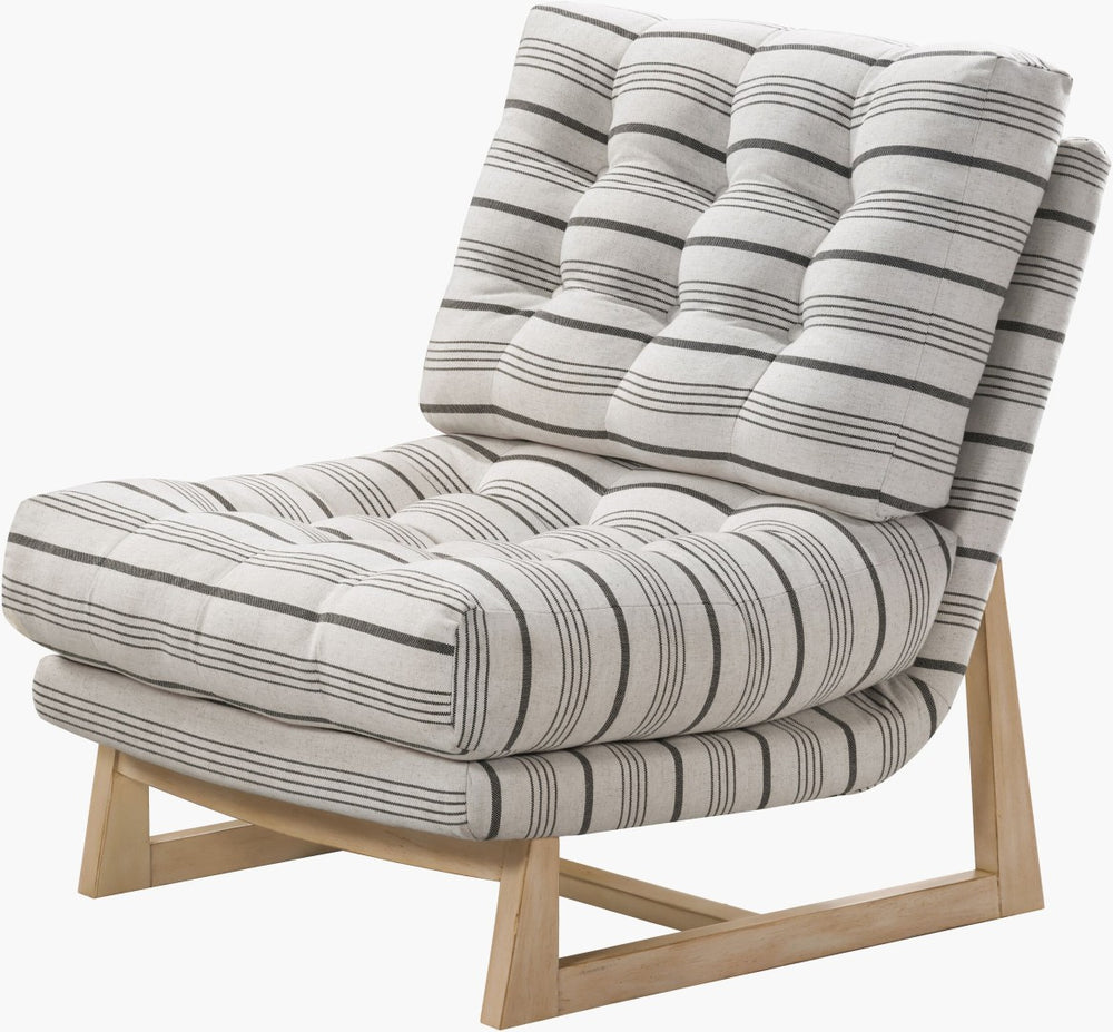 Livabliss Cedron Plush Polyester Accent Chair Rubberwood Base Traditional Living Room Seating CED001-373038