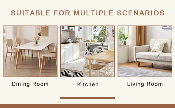 English Elm Table Set: 31.5" Dark Wood Grain Round Dining Table & 4 Brown Tech-Fabric Chairs For Small Spaces W1151S02482-GIGA