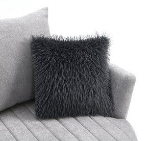 English Elm Light Hoople Channel Tufted Swivel Chair with Curved Back 360° Rotation Stylish Accent Seating Light Gray 45 L x 43 W x 26 H B2741P400833