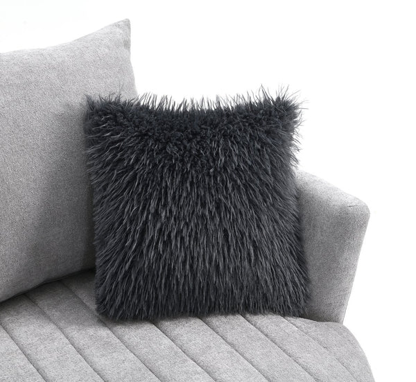 English Elm Light Hoople Channel Tufted Swivel Chair with Curved Back 360° Rotation Stylish Accent Seating Light Gray 45 L x 43 W x 26 H B2741P400833