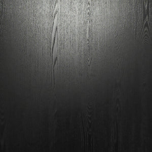 English Elm 36 in Black Textured Melamine Flush Interior Door Slab with Mdf Core Modern B2763P486369