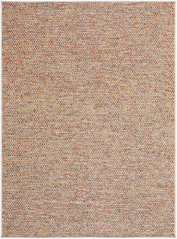 Livabliss Crete Farmhouse Polypropylene Area Rug Machine Woven for Indoor Outdoor Living Spaces Beige, Terracot 6'3" x 9' CEE2302-679