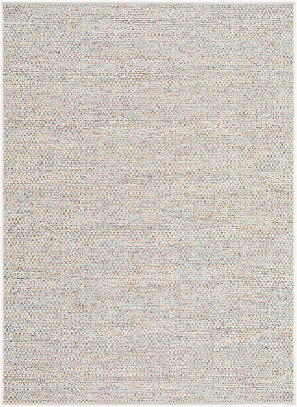 Livabliss Crete Farmhouse Polypropylene Area Rug No Shed Weave for Indoor Outdoor Living Spaces Ivory, Sandston 7'6" x 10' CEE2303-71010