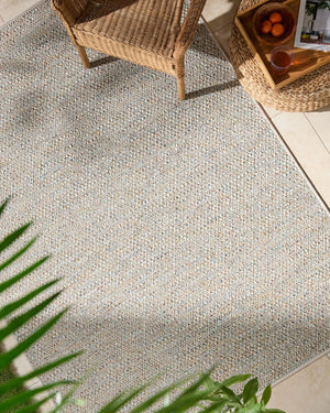 Livabliss Crete Farmhouse Polypropylene Area Rug No Shed Weave for Indoor Outdoor Living Spaces Ivory, Sandston 7'6" x 10' CEE2303-71010