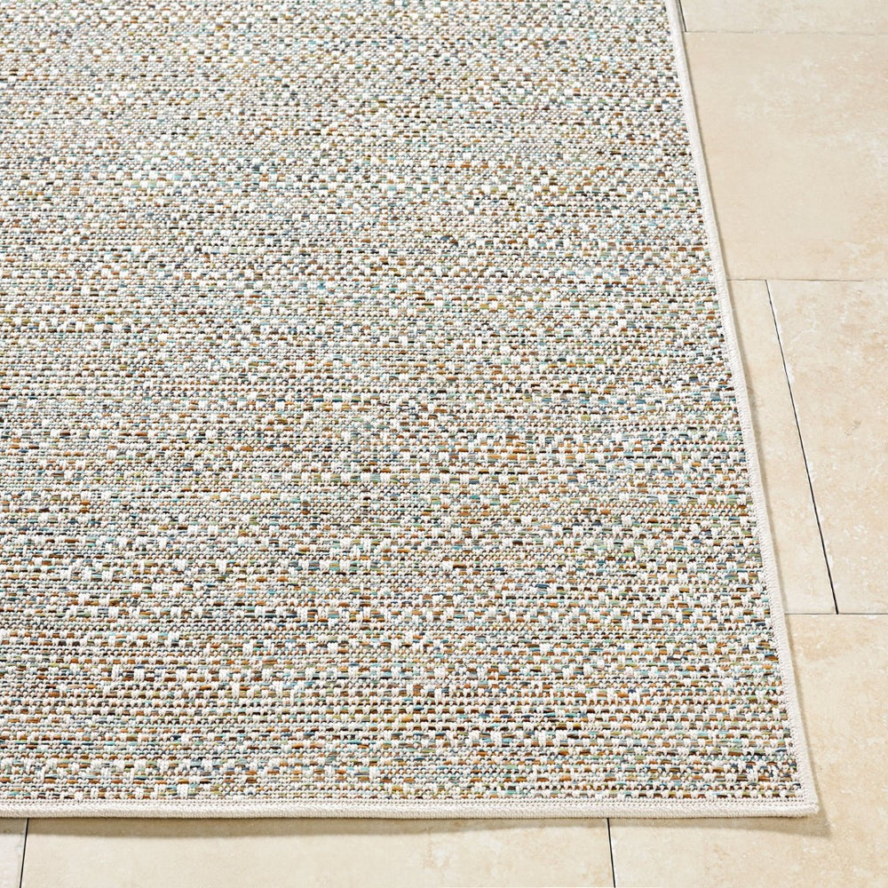 Livabliss Crete Farmhouse Polypropylene Area Rug No Shed Weave for Indoor Outdoor Living Spaces Ivory, Sandston 7'6" x 10' CEE2303-71010