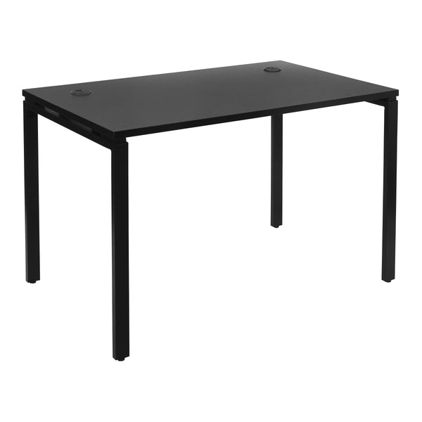 OSP Home Furnishings 48"W Black Writing Desk  Black