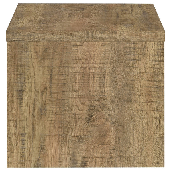 English Elm Brianna Mango Square End Table - Modern Farmhouse Charm With Durable Engineered Wood & Versatile Style B062P378332