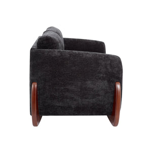 English Elm Christopher Knight Home® - 89"L Chenille Sofa - Elegant Black Seating With Plush Cushions & Durable Design For Modern Living Rooms N771P345832H_N771P345833H