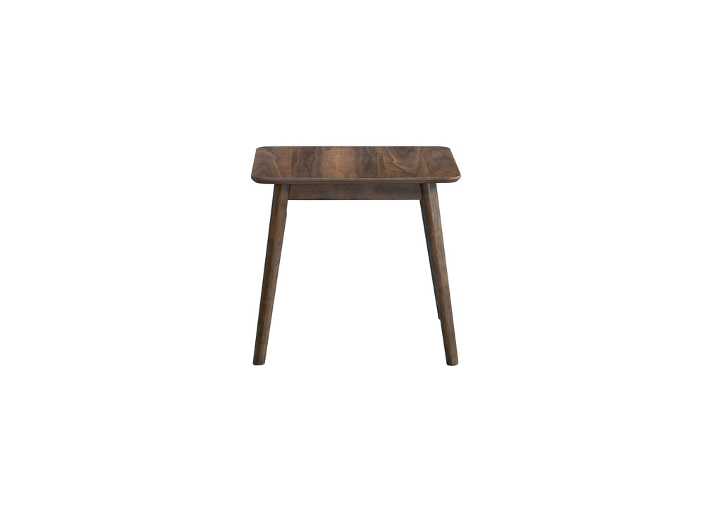 English Elm Lamonte Walnut End Table - Contemporary Accent Piece With Clean Lines For Living Room Or Hallway B2726P320796