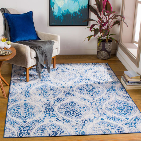 Livabliss Cesar Medallion Area Rug Machine Woven Polypropylene for Living Room and Dining CEG2314-537