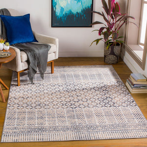 Livabliss Cesar Global Motif Polypropylene Area Rug for Bohemian and Transitional Living Spaces CEG2333-537
