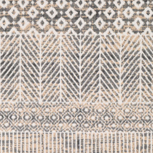 Livabliss Cesar Global Motif Polypropylene Area Rug for Bohemian and Transitional Living Spaces CEG2333-537