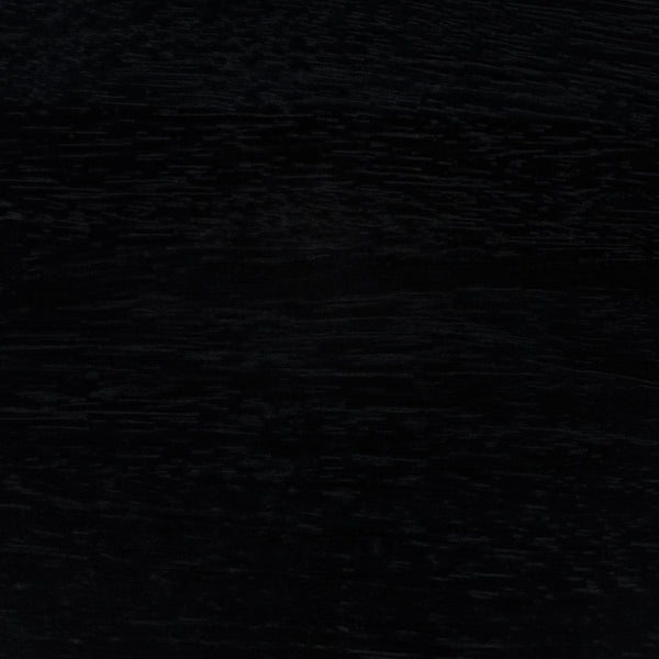 King Platform Bed with Rattan Headboard Insert NRUB8BBL Black NRUB8BBL Walker Edison