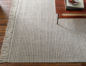 Cecelia CEI-2300 9' x 12' Handmade Rug CEI2300-912  Olive, Black, Light Gray, Medium Gray Surya