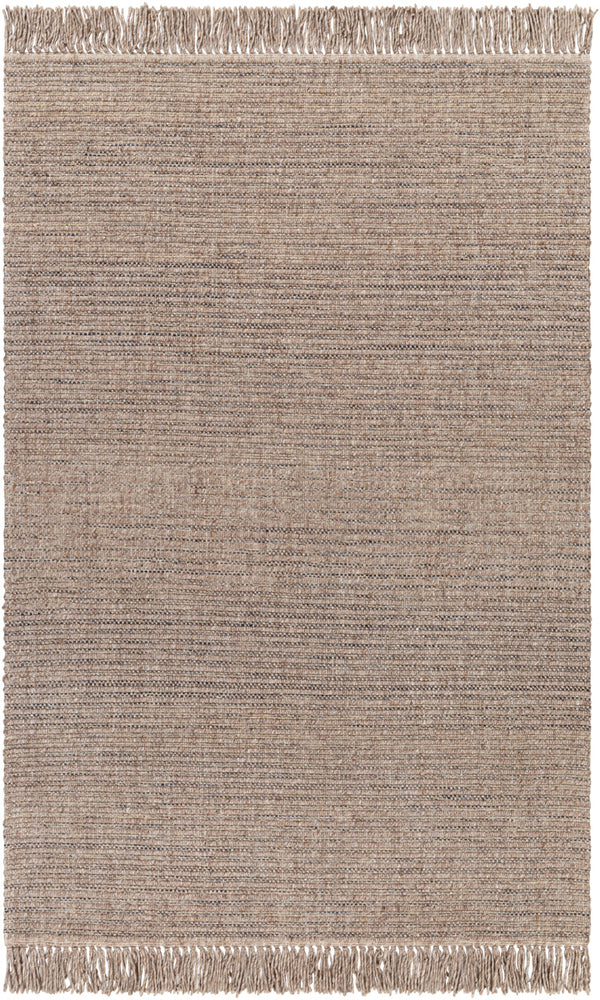 Cecelia CEI-2302 9' x 12' Handmade Rug CEI2302-912  Dark Brown, Navy, Light Gray, Light Brown Surya