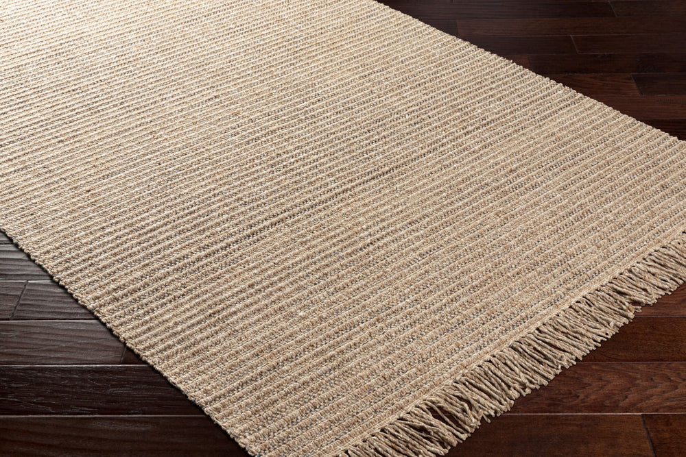 Surya Cecelia 2' X 3' Handcrafted Cottage-style Area Rug With Fringe - Durable Wool & Jute Blend, Versatile Dark Brown Wool,Polyester,Jute Cei2302-23