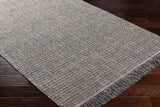 Cecelia CEI-2303 9' x 12' Handmade Rug CEI2303-912  Black, Light Gray, Yellow, Light Slate Surya