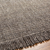 Cecelia CEI-2303 9' x 12' Handmade Rug CEI2303-912  Black, Light Gray, Yellow, Light Slate Surya