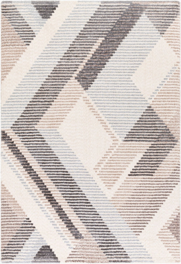 Livabliss Cielo Geometric High Pile Accent Rug Machine Woven Polypropylene for Bedroom Entryway CEL2300-23