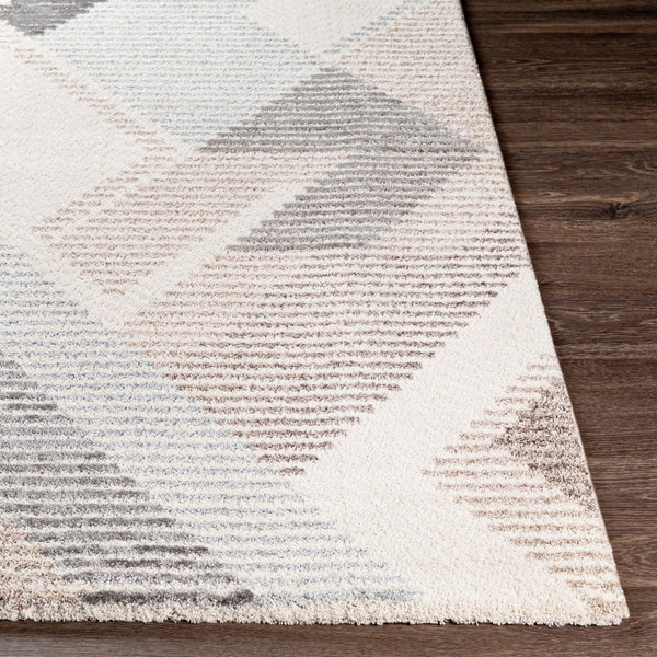 Livabliss Cielo Geometric High Pile Accent Rug Machine Woven Polypropylene for Bedroom Entryway CEL2300-23