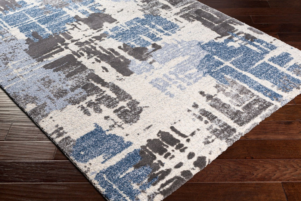 Livabliss Cielo Geometric High Pile Accent Rug Machine Woven Polypropylene Blend for Modern Homes CEL2304-23