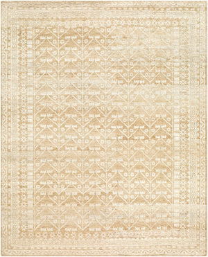Surya Ceren Hand-knotted Wool Linen Accent Rug Artisan Low Pile for Entryway or Bedside 8' x 10' Rectangle CER4101-810
