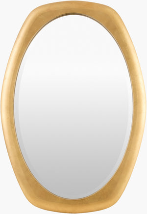 Livabliss Cerena Ornate Framed Wall Mirror Traditional Vertical Accent for Entryway or Bedroom Gold 34"H x 23"W x 1"D CERE001-3423