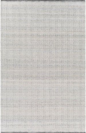 Clover CEV-2302 9' x 12' Handmade Rug CEV2302-912  Black, Light Slate, Medium Gray Surya