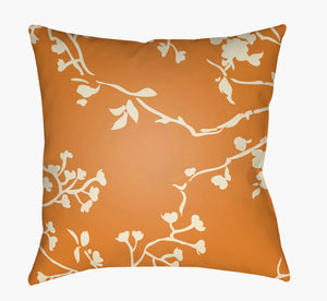 Livabliss Chinoiserie Botanical Woven Polyester Accent Pillow for Sofas and Armchairs CF004-2020