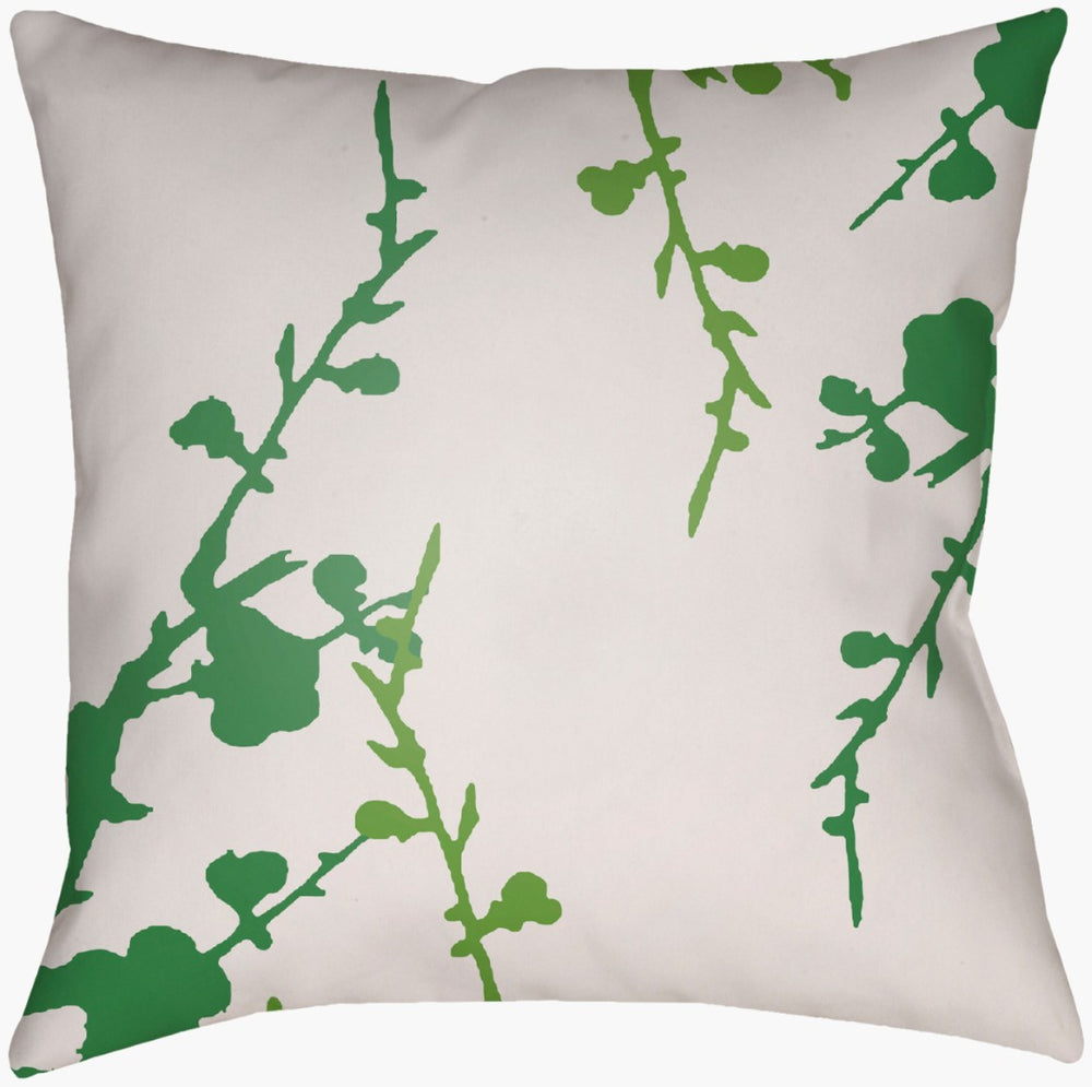 Livabliss Chinoiserie Floral Woven Polyester Accent Pillow with Polyfill for Sofa or Bedroom CF012-2222