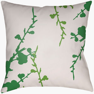 Livabliss Chinoiserie Floral Woven Polyester Accent Pillow with Polyfill for Sofa or Bedroom CF012-2222