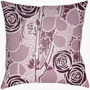 Livabliss Chinoiserie Botanical Woven Accent Pillow with Eastern Floral Motifs for Sofa or Bed CF022-1818