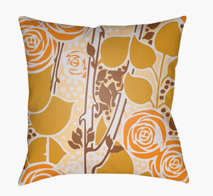 Livabliss Chinoiserie Floral Woven Accent Pillow Botanical Pattern for Sofas and Bedding CF024-2020