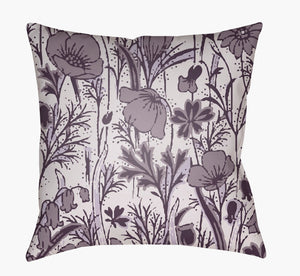 Livabliss Chinoiserie Floral Woven Accent Pillow Eastern Motif for Living Room or Bedroom CF030-2020