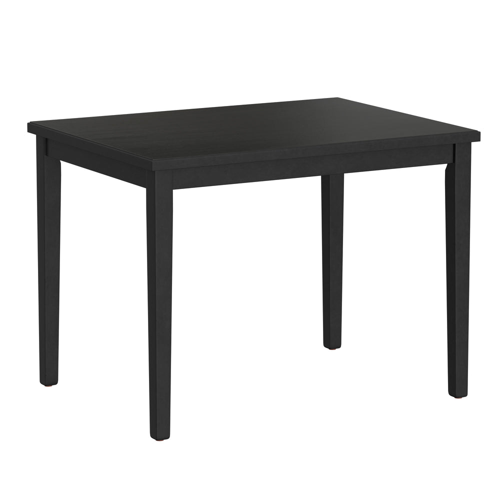 English Elm Wallace & Bay - Black Gathering Height Table — Engineered Wood Contemporary 48" x 36" x 36" Black Finish, Durable Care B2709P212261
