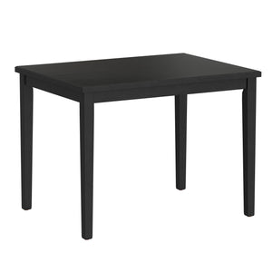 English Elm Wallace & Bay - Black Gathering Height Table — Engineered Wood Contemporary 48" x 36" x 36" Black Finish, Durable Care B2709P212261